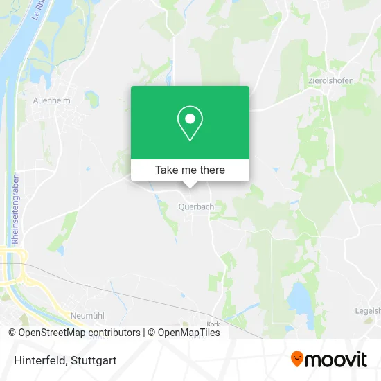 Hinterfeld map