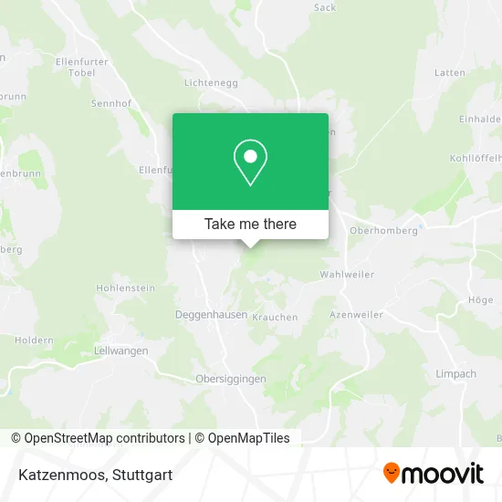 Katzenmoos map