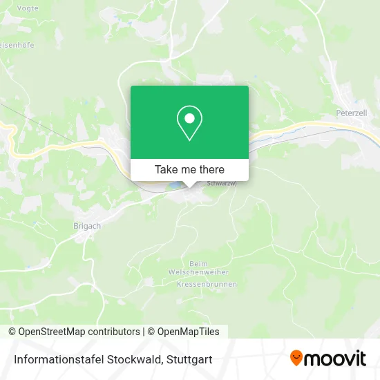 Informationstafel Stockwald map
