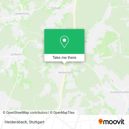 Heidersbach map