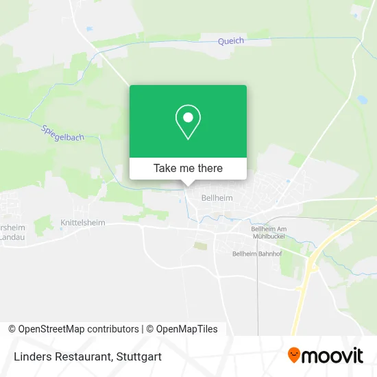Linders Restaurant map