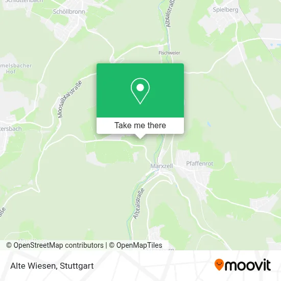 Alte Wiesen map