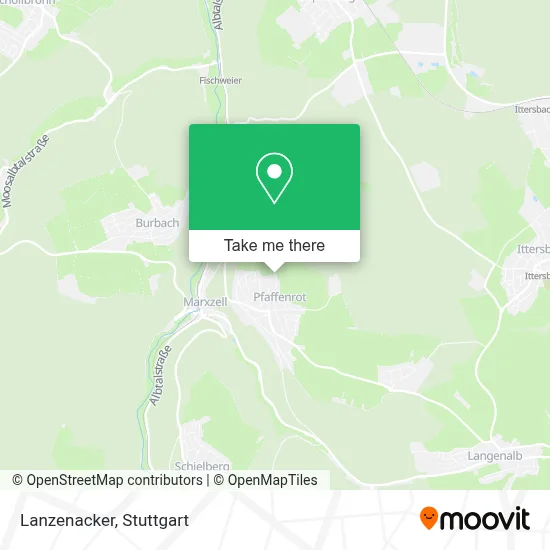 Lanzenacker map