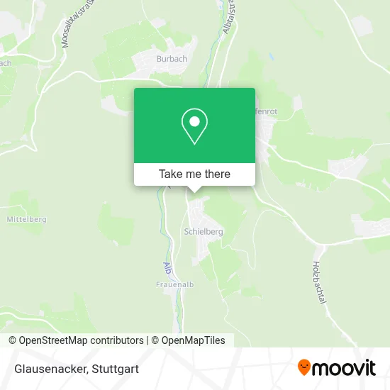 Glausenacker map