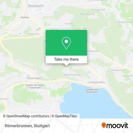 Römerbrunnen map