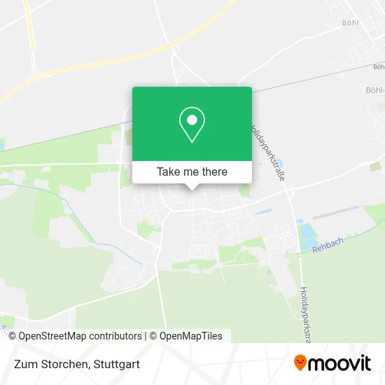 Zum Storchen map