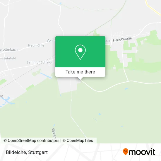 Bildeiche map