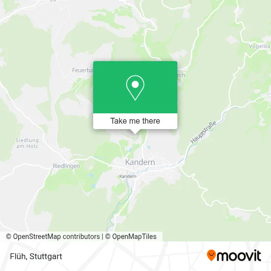 Flüh map
