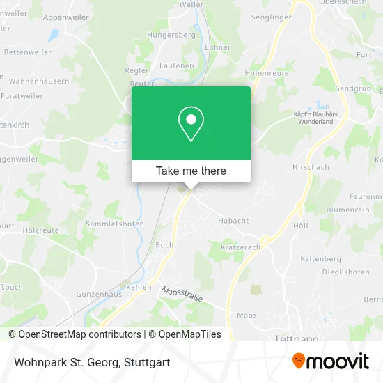 Wohnpark St. Georg map