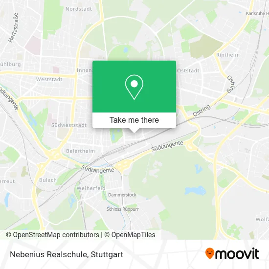 Nebenius Realschule map