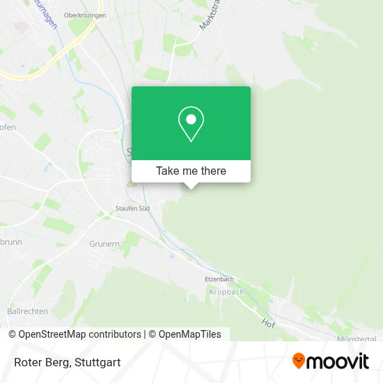 Roter Berg map
