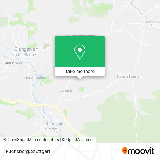 Fuchsberg map