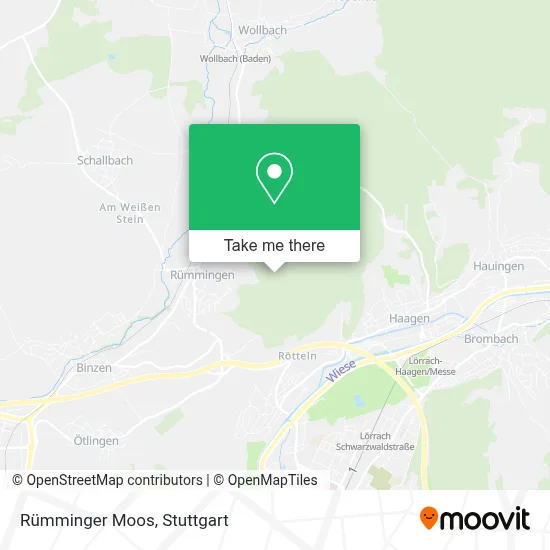 Rümminger Moos map