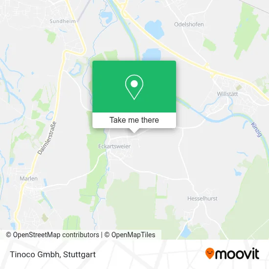 Tinoco Gmbh map