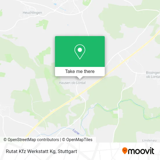 Rutat Kfz Werkstatt Kg map