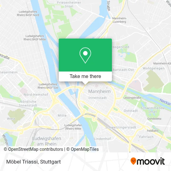 Möbel Triassi map