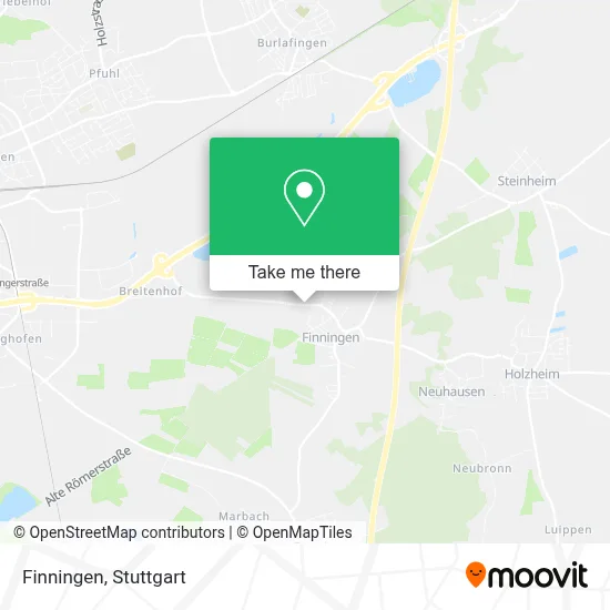 Finningen map