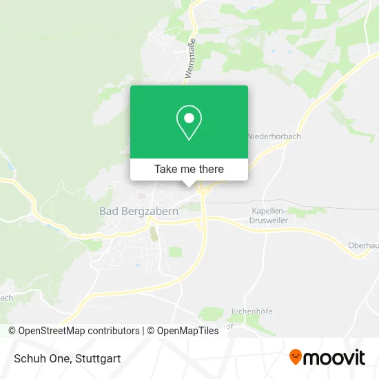 Schuh One map