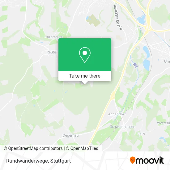 Rundwanderwege map