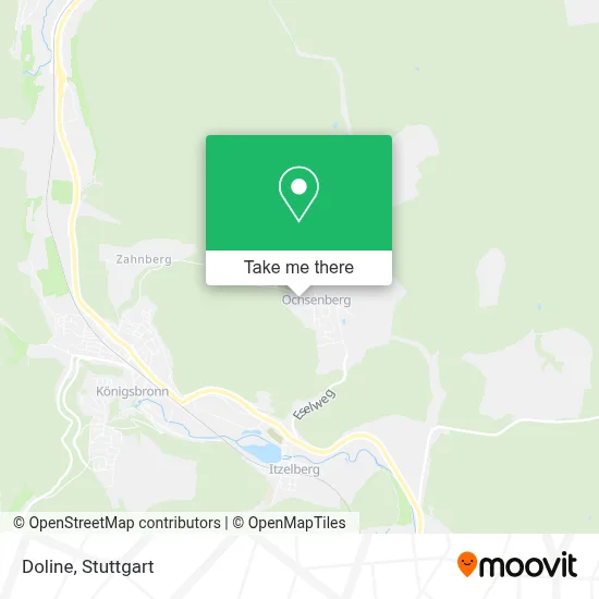 Doline map