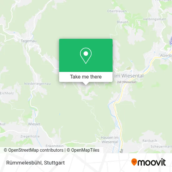 Rümmelesbühl map