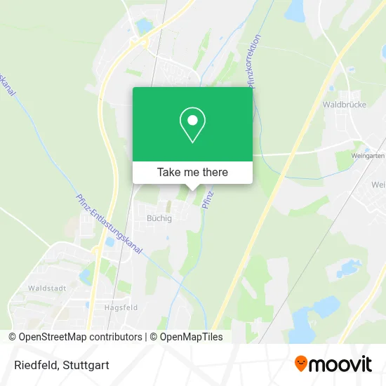 Riedfeld map