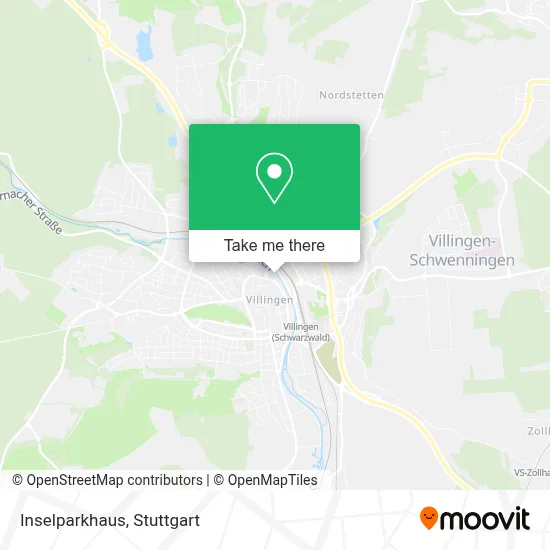 Inselparkhaus map