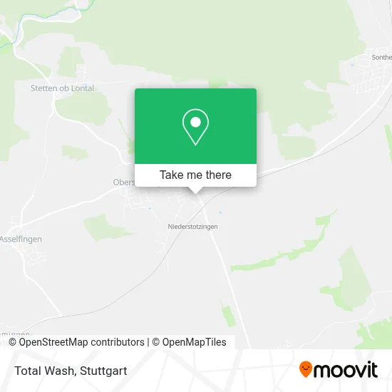 Total Wash map