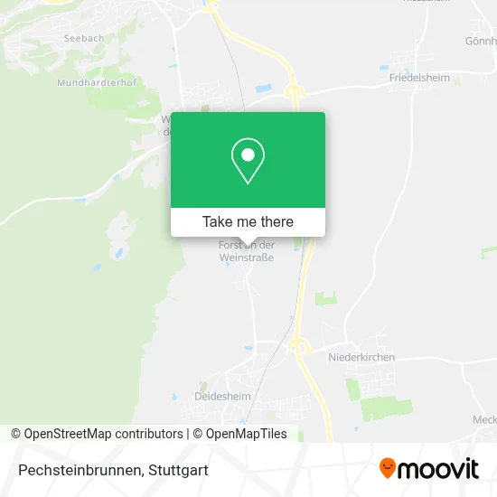 Pechsteinbrunnen map