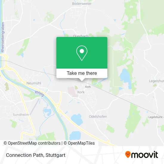 Verbindungsweg map