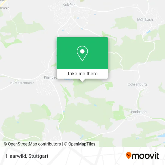 Haarwild map