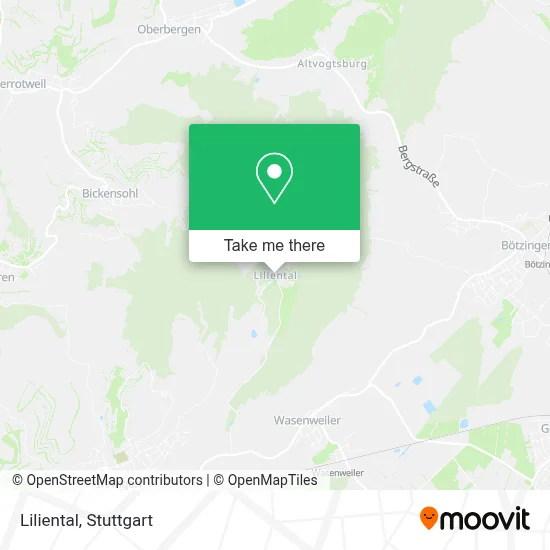 Liliental map