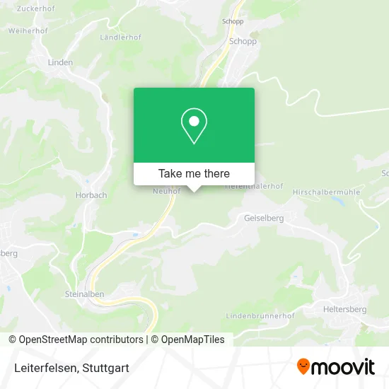 Leiterfelsen map