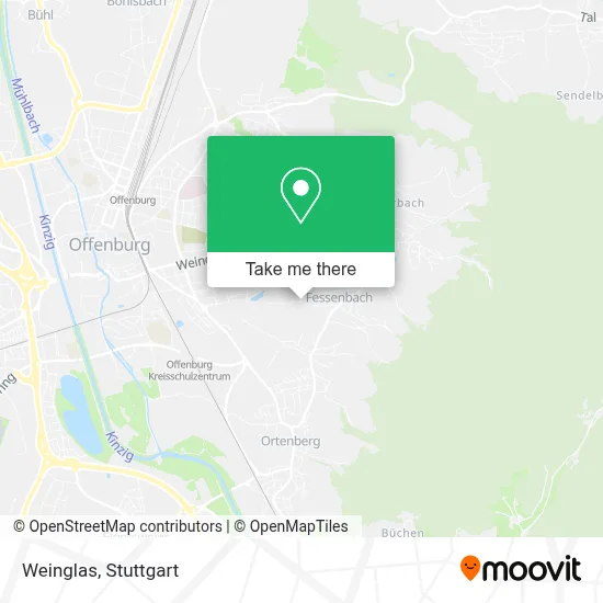 Weinglas map