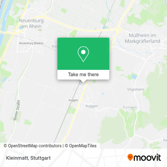 Kleinmatt map