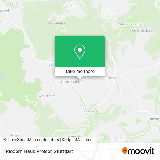 Riedern Haus Preiser map