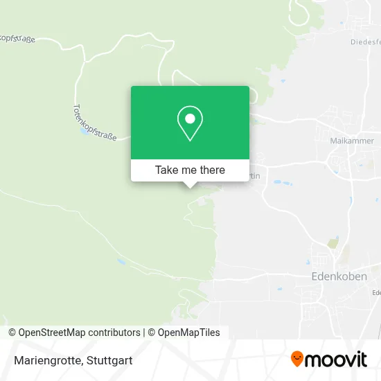 Mariengrotte map