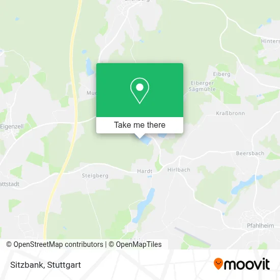 Sitzbank map