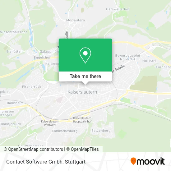 Contact Software Gmbh map