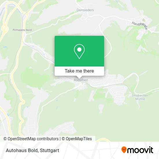Autohaus Bold map