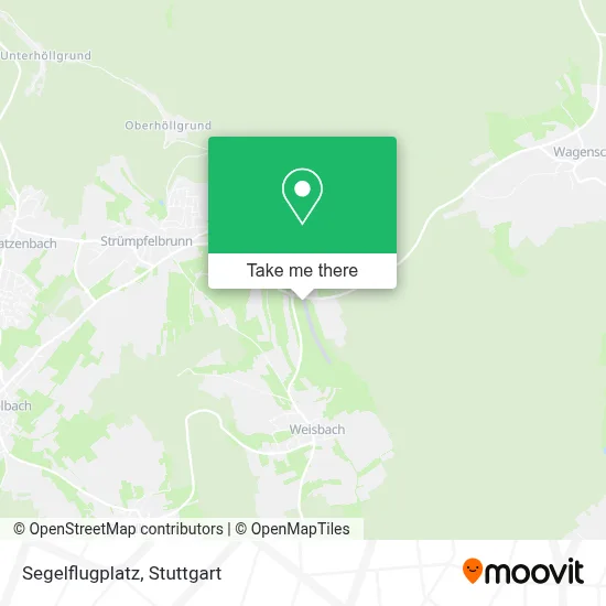 Segelflugplatz map