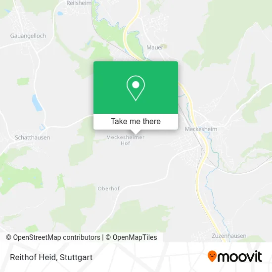 Reithof Heid map