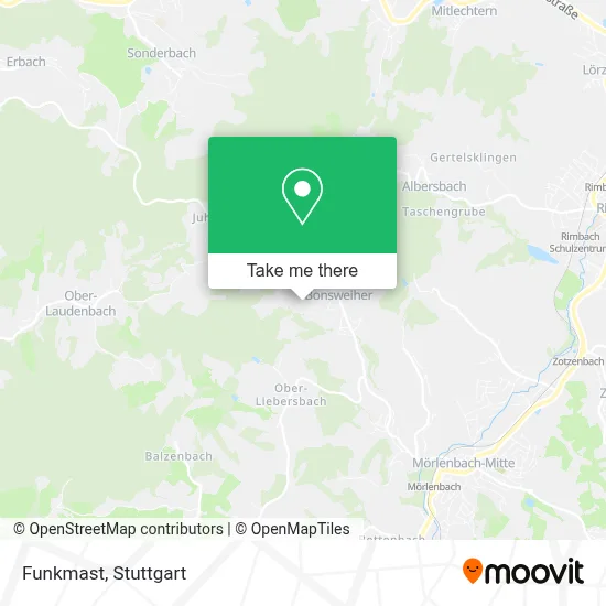 Funkmast map