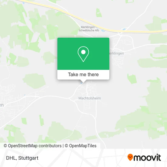 DHL map