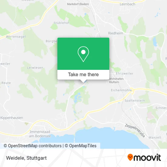 Weidele map