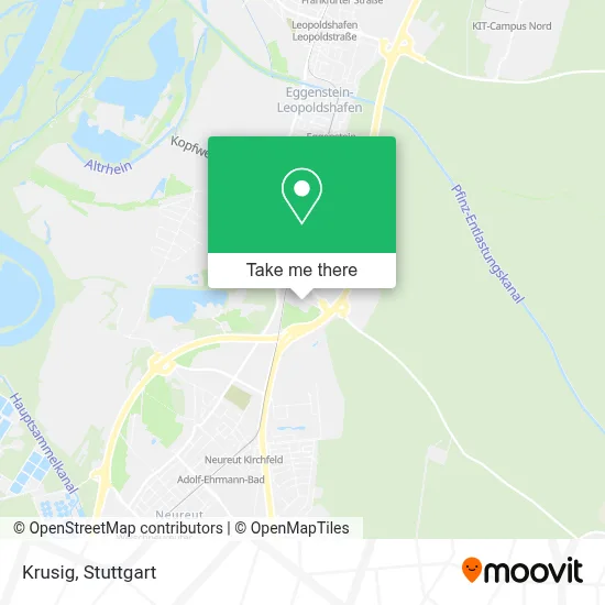 Krusig map