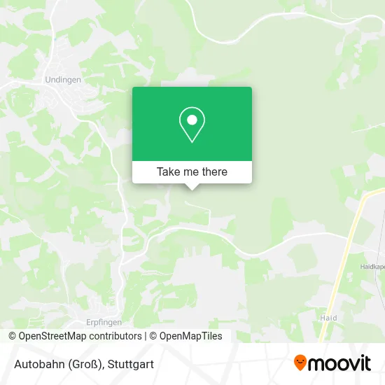 Autobahn (Groß) map
