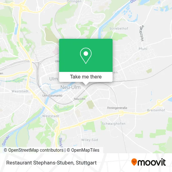 Restaurant Stephans-Stuben map