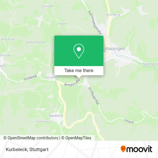 Kurbeleck map