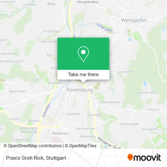 Praxis Groh Rick map